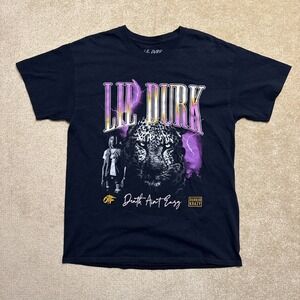 Lil Durk Death Ain't Easy OTF Durkio Krazy Tour T-Shirt Black Mens Large L